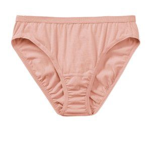 Duluth Trading Co Women´s Plus Free Range Organic Cotton Hi-Cut In Pink Size 2XL